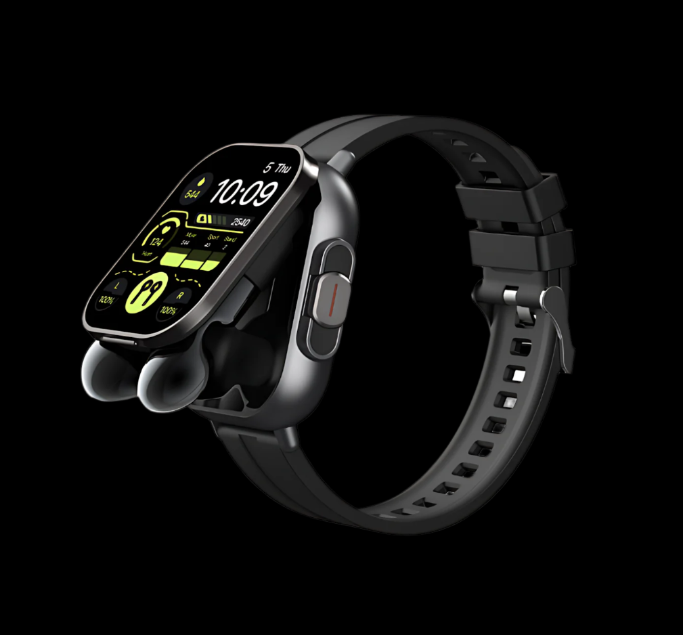Montre Connectée 2-en-1 avec Écouteurs Intégrés